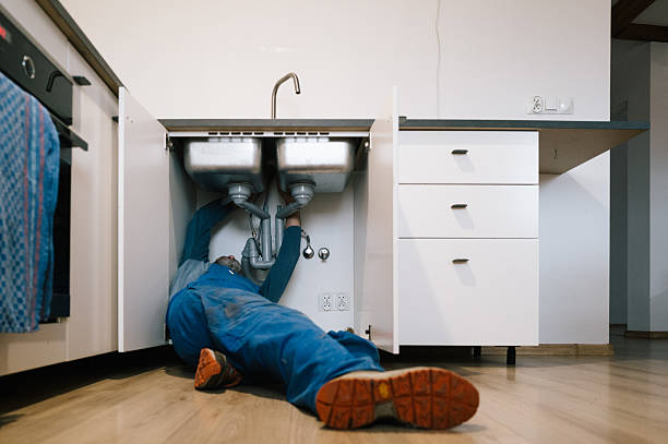 Professional Drain Cleaning technician working in Bolingbroke, GA